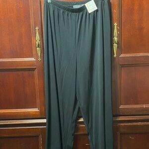 Lane Bryant Black  elastic waist band plus size 22/24 pants